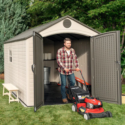 8-Ft X 12-Ft Resin Storage Shed (Floor Included)